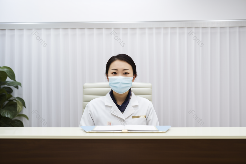 医疗健康行业前台护士,高清,摄影图,摄影图片,图片大全,摄影图免费下载